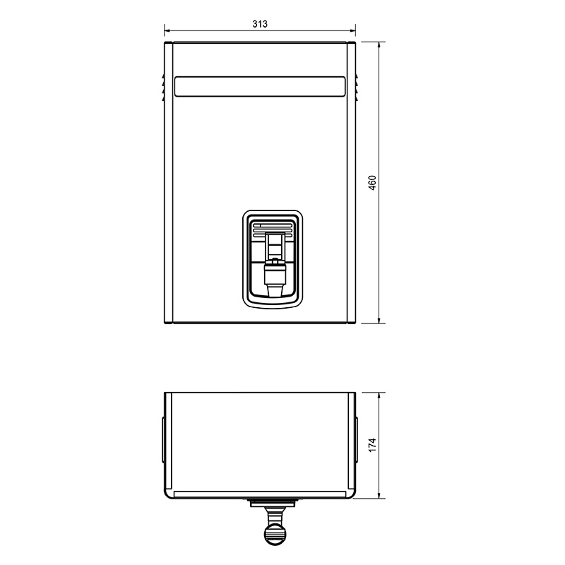 Zip HydroBoil Instant Boiling Water 5L White Epoxy - Franke | OnTap