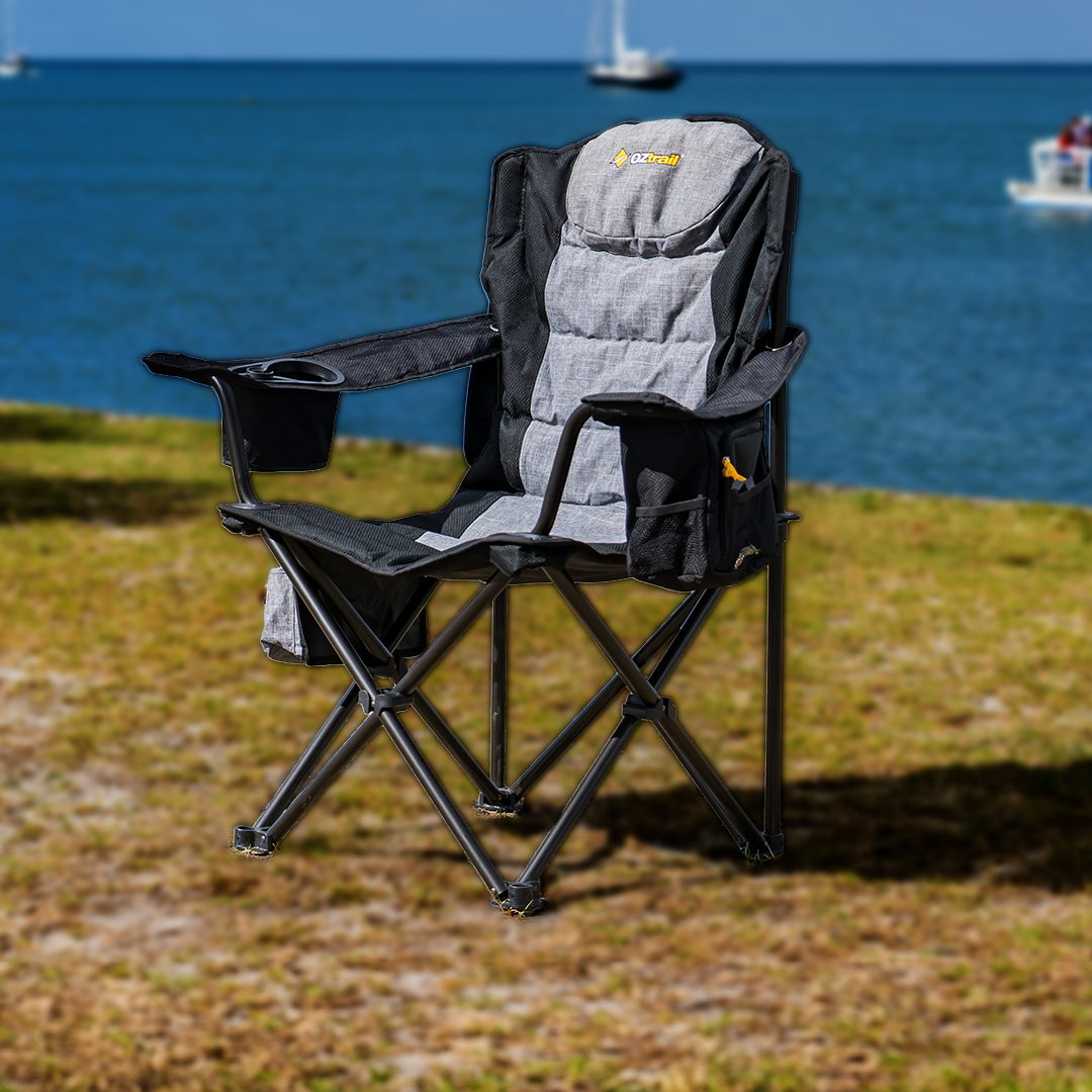 Heavy Duty Camping Chairs Camping Chair OZtrail Big Boy Heavy Duty