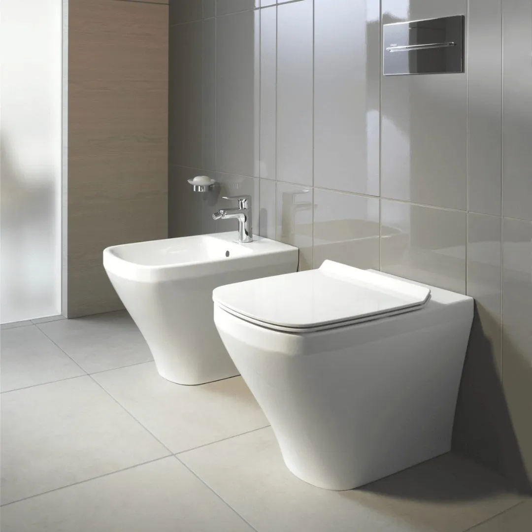 Toilet Floor Standing Duravit DuraStyle 370mmx570mm White Alpin