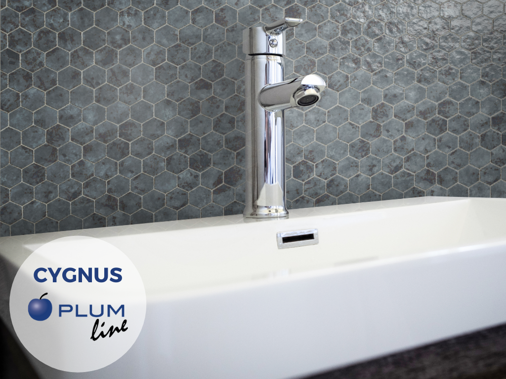 PLUMLINE CYGNUS BASIN MIXER 1TH CP 15mm | Plumblink - Plumbing
