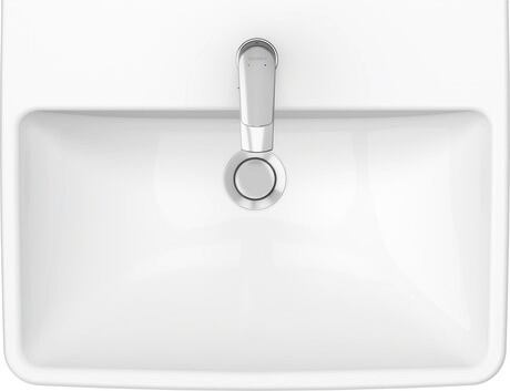 Basin Wall-Hung Duravit No.1 Rectangular 600mmx460mm with Overflow