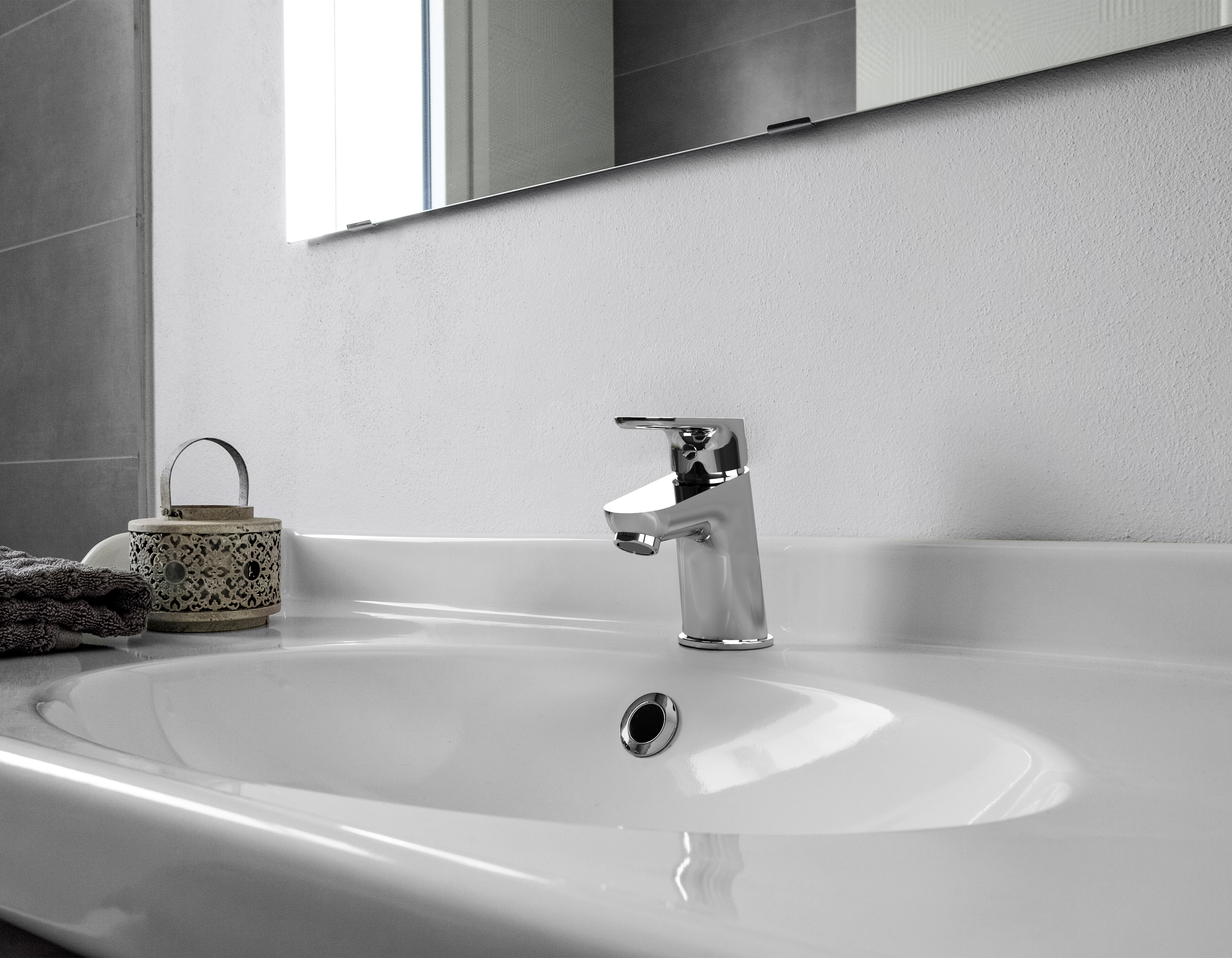 Tap Basin Mixer Standard Meissen Onex Chrome | Plumb-It Online.
