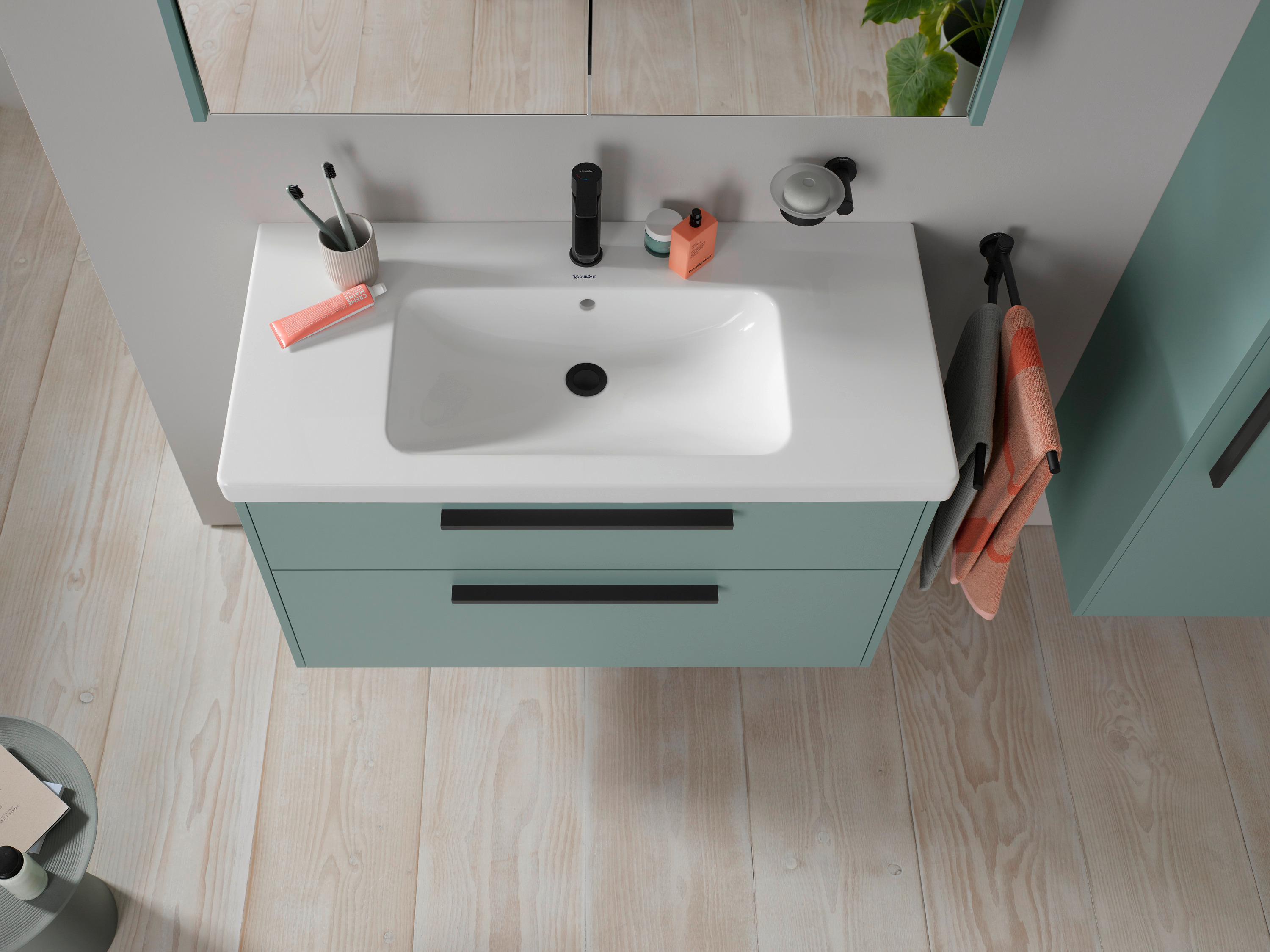 Basin Vanity Duravit D-Code Rectangular 1000mm (L) x 480mm (W