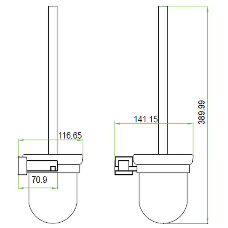 Buy White Toilet Brush from Next Malta