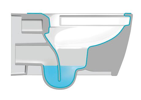 Toilet Wall-Hung Duravit ME by Starck Rimless 370mmx570mm