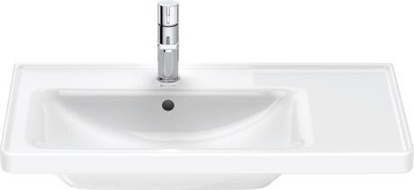 Basin Vanity Duravit D-Neo Rectangular 800mmx480mm Left Bowl with