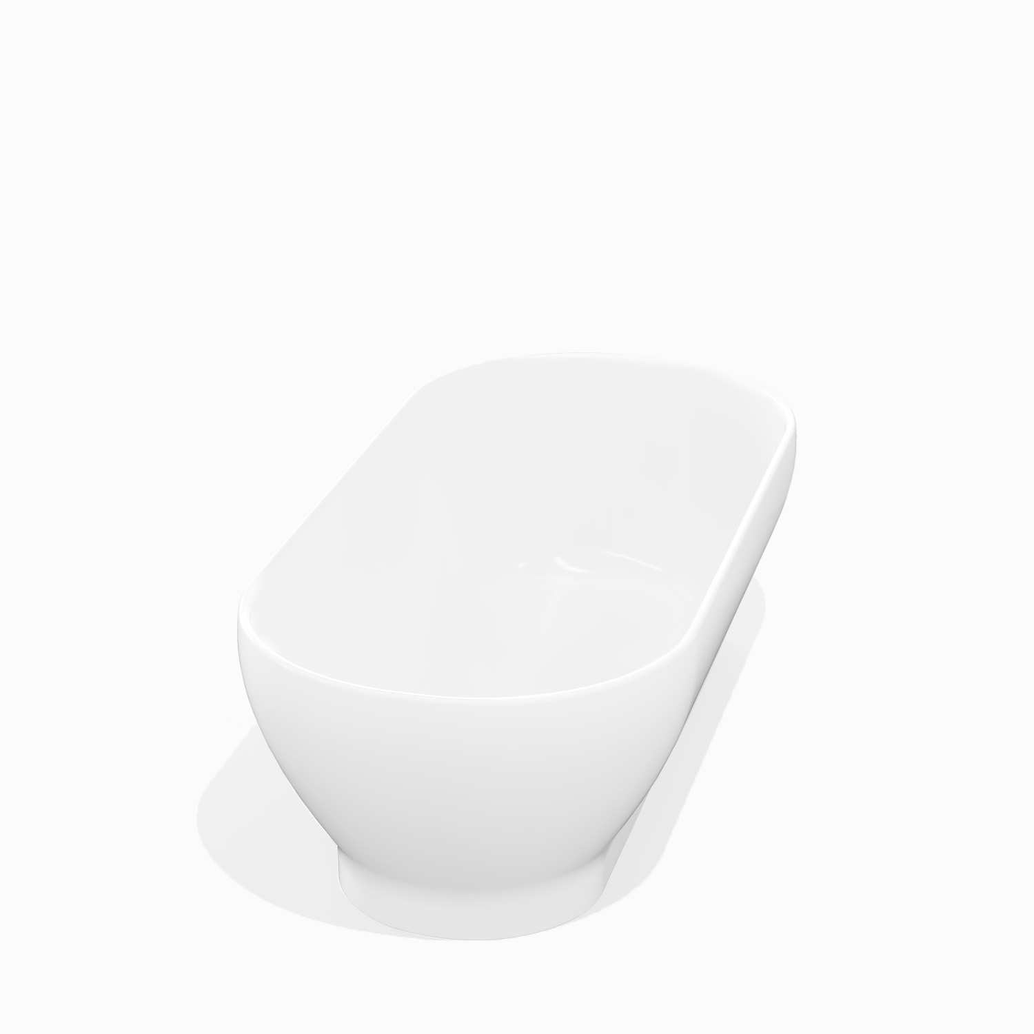 Bath Freestanding Rossco Naomi Oval 1595mm (L) x 738mm (W) x 520mm