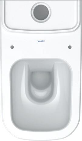 Toilet Close Coupled Duravit Happy D.2 365mmx630mm for Horizontal