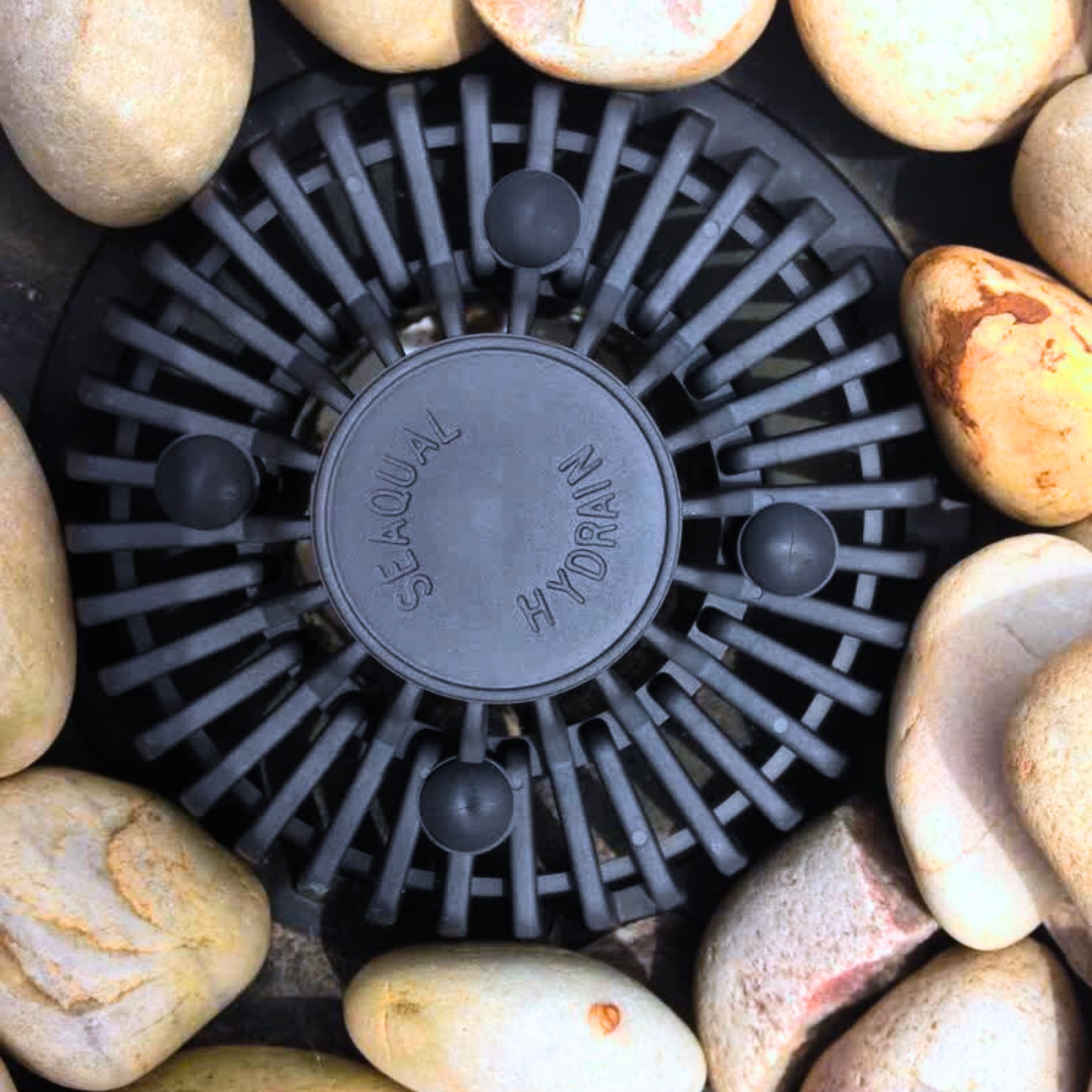 Drain Seaqual HyDrain 2nd Fix 110mm Bottom Outlet Dome with Flange