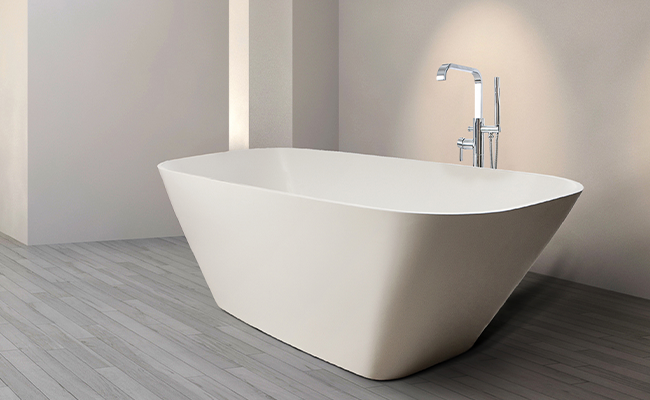 Bath Freestanding Rectangular Dado Sirene Catherine