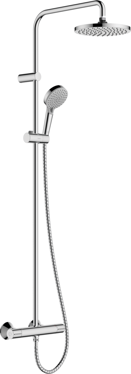 hansgrohe Vernis Blend Showerpipe 200 1jet with thermostat Chrome