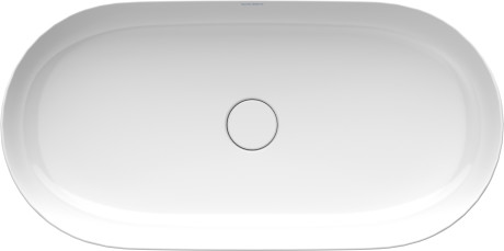 Basin Countertop Duravit Luv Oval 800mmx400mm White Alpin | Plumb