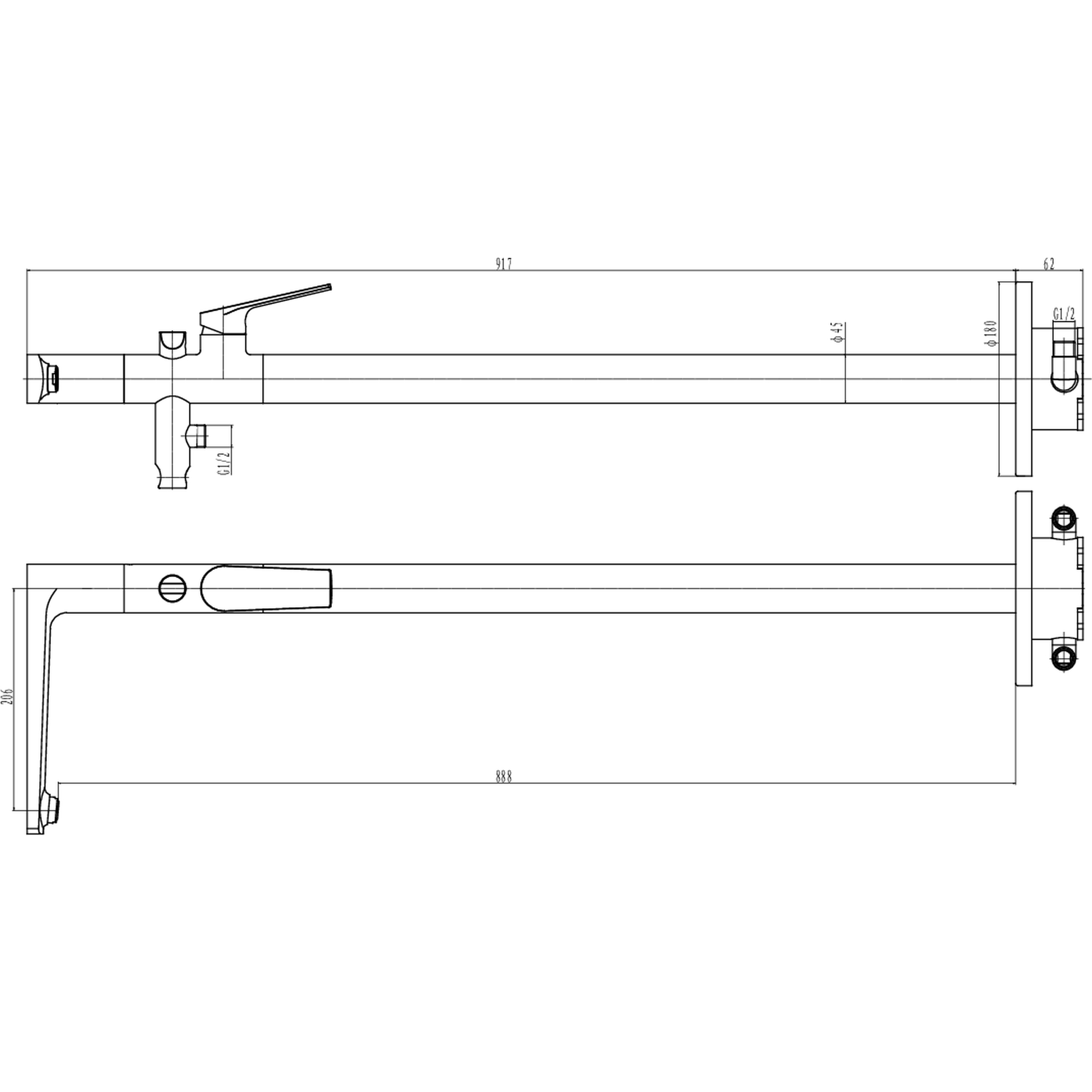 Vita Freestanding Mixer Chome - Meissen | OnTap