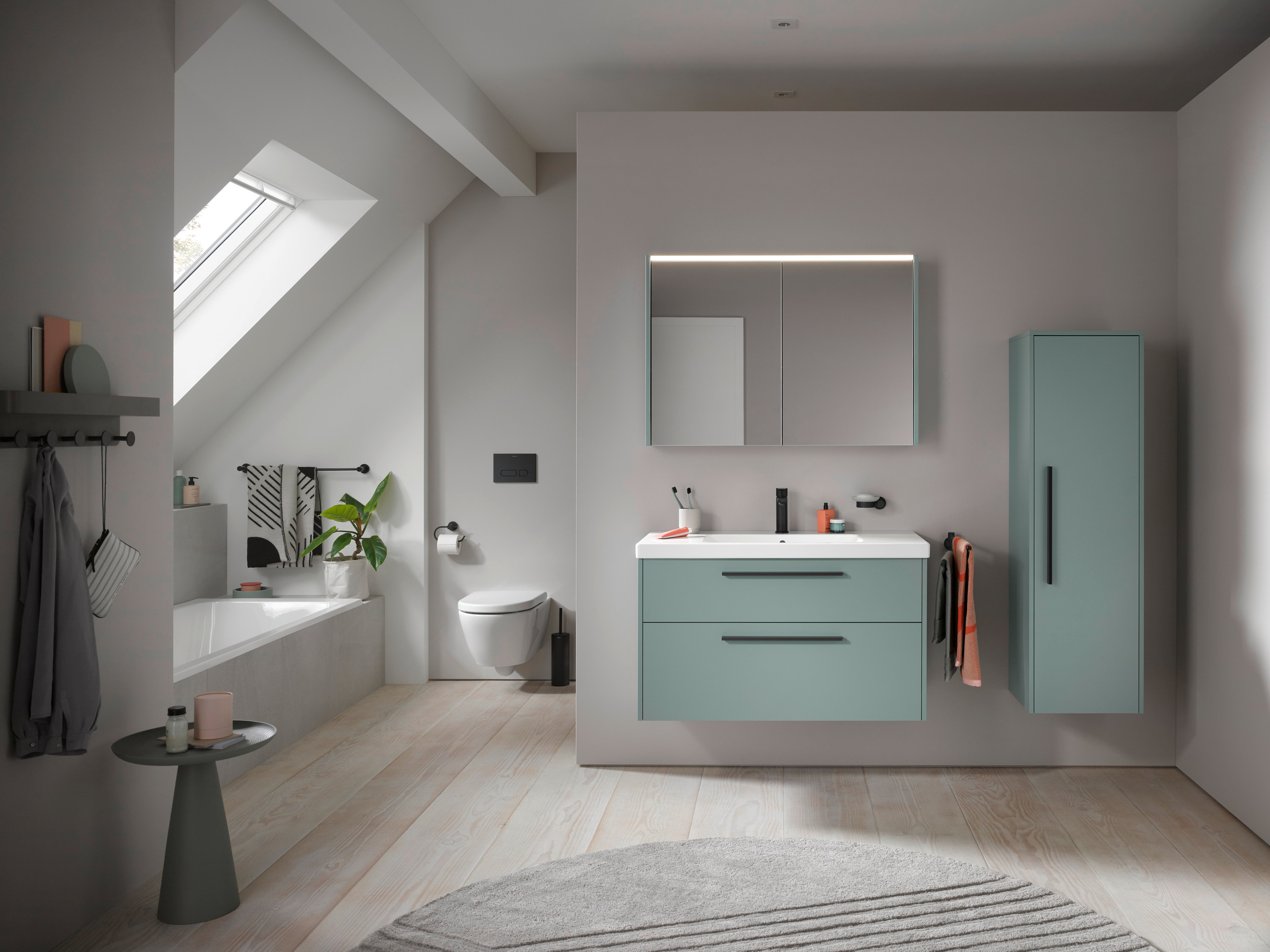 Basin Vanity Duravit D-Code Rectangular 1000mm (L) x 480mm (W