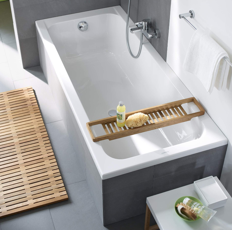 Bath Built-In Rectangular Duravit D-Code 1600mmx700mm White Alpin
