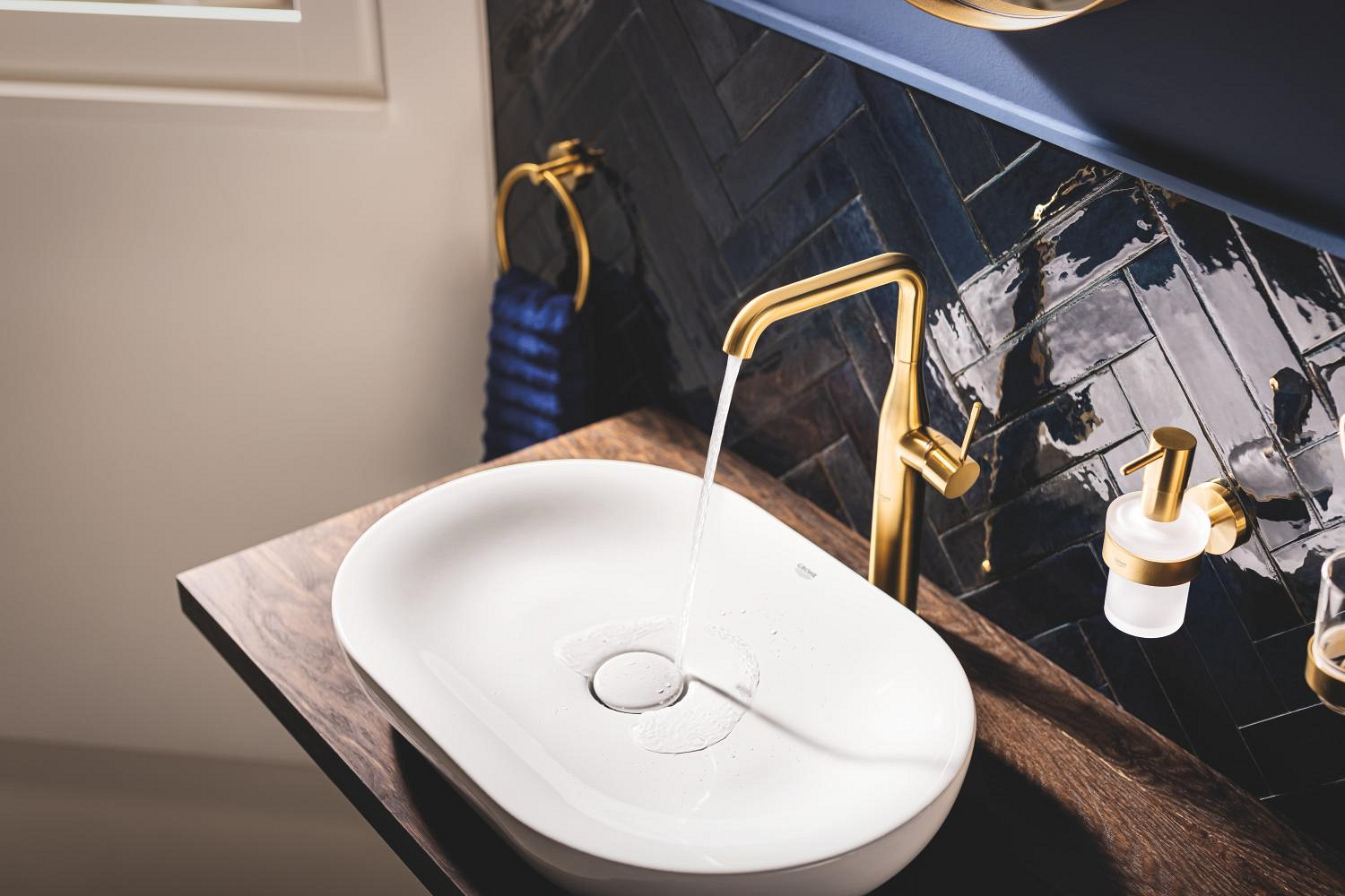 Tap Basin Mixer Extended Grohe Essence Single Lever XL-Size