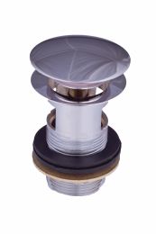 専用waste sup Domed Click Basin Waste Slotted Lux | Plumblink - Plumbing